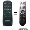 Predátor Panasonic RX-DT75 náhradný diaľkový ovládač