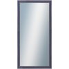 DANTIK - Zrkadlo v rámu, rozmer s rámom 50x100 cm z lišty LYON modrá (2668)