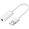Ugreen 30712 USB/3,5mm Jack, bílý