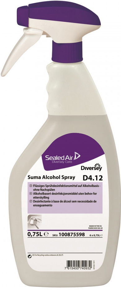 Diversey Suma Alcohol Spray D4.12 0,75 l od 6,62 € - Heureka.sk