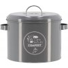 Kôš na bioodpad - Vintage 6L Farba: Sivá skvelý objem