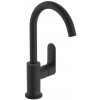 Hansgrohe Rebris S - Umývadlová batéria s výpustom a otočným výtokom, matná čierna - 72536670