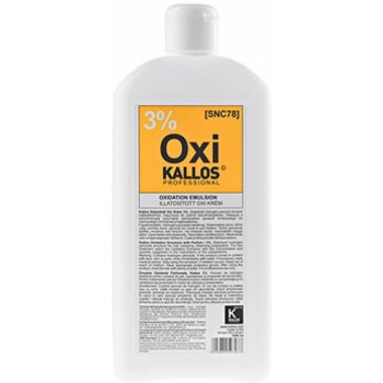 Kallos OXI krémový oxidant parfumovaný 3% 1000 ml
