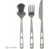 Lifeventure Knife Fork Spoon Set - Basic turistický príbor