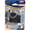 Dymo D1 16959, S0718060, 12mm x 5.5m, čierna tlač/biely podklad, originálná páska