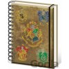 Pyramid International zápisník Harry Potter Bradavické znaky A5