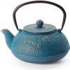 Lantian- liatinová čajová kanvica modrá 1000 ml
