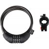 Force LUX špirálový kódový 85cm/10mm+držiak zámok