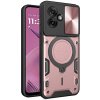 Techsuit CamGuard Pro puzdro pre Motorola Moto G55 - Ružovo-zlaté