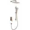 KFA KFA - Malaga sprchový set, podomietkový s posuvným držiakom, PVD brushed rose gold 4529-301-34