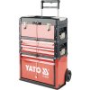 YATO-09101 Vozík na nářadí 3 sekce, 2 zásuvky