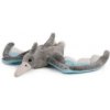 Teddies Pterosaur plyš 29x18cm šedivý
