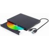 GEMBIRD DVD USB 031, externá USB Type C DVD mechanika, čierna