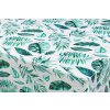 Patifix | PVC obrus s textilným podkladom | 140 cm x 20 m | Lístky + Umývateľný vinylový obrus Patifix s textilným podkladom, v rozmere 140 cm x 20 m, motív Lístky
