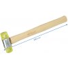 KS TOOLS Briliant tools BT071925 Plastové kladivo s mäkkou hlavou O 32 mm