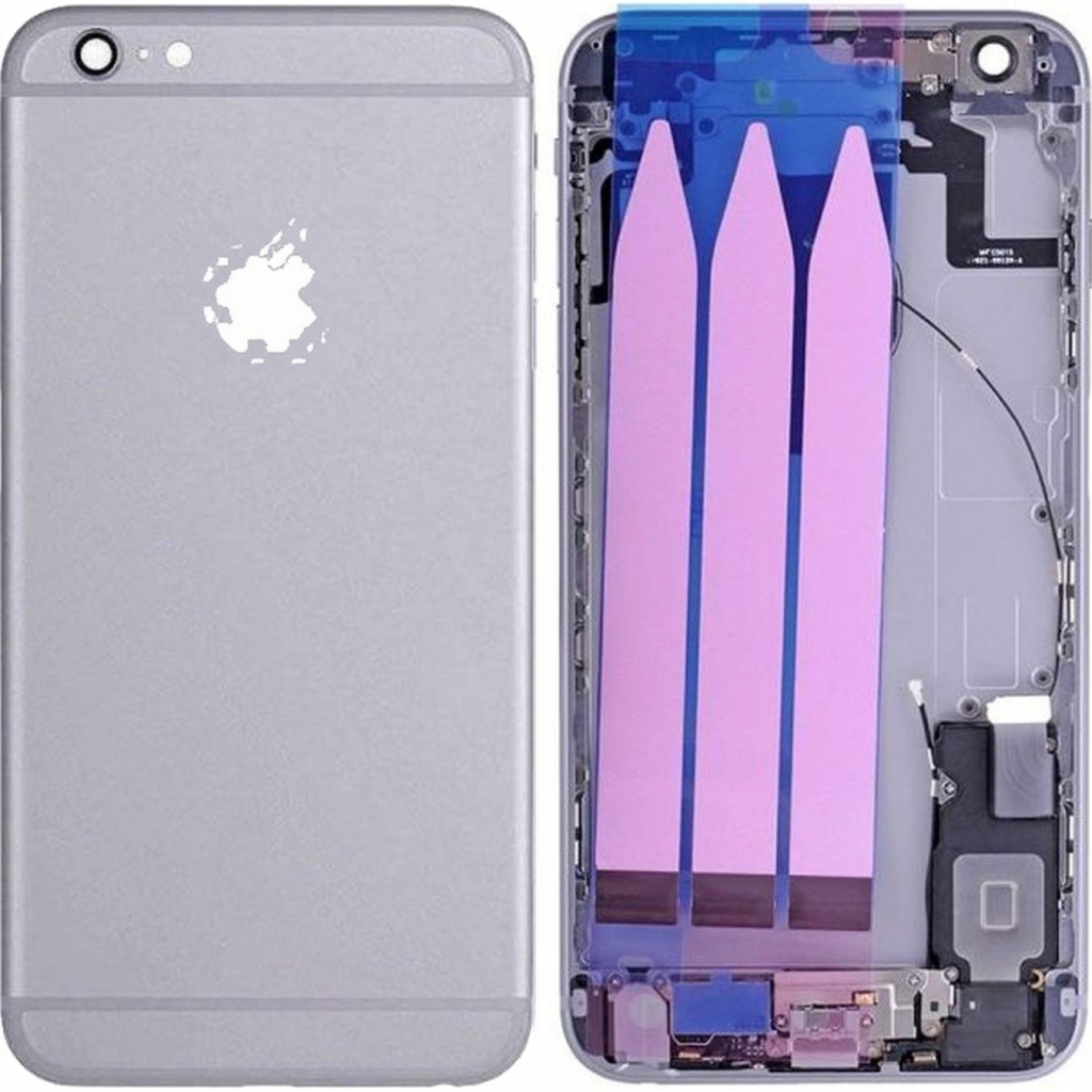 Kryt Apple iPhone 6S Plus zadný sivý