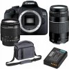 Canon Fotoaparát EOS 2000D+ Objektívy EF-S 18-55 IS + EF 75-300 2728C017