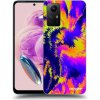 Picasee silikónový čierny obal pre Xiaomi Redmi Note 12S - Burn
