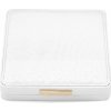 Tiniana Luxusní dárková krabička na šperky 8,5x9cm bílá