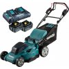 MAKITA DLM481Z-6D Kosačka do 800 m2 s pojazdom na 36V (2x 18) Li-Ion (LXT) 6.0 Ah akumulátor (2ks) + nabíjačka - MAKITA DLM481Z-6D