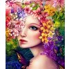 Gaira Malovanie podľa čísel Kvety vo vlasoch