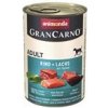 Animonda GRANCARNO® dog adult hovädzie,losos,špenát 400g konzerva