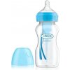 Dr. Brown´s Dojčenská fľaša širokohrdlá OPTIONS + 270 ml modrá