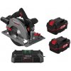 Parkside® Aku ručná kotúčová píla Pphksa 40-Li A1 + Dvojitá nabíjačka na akumulátor 20 V/4,5 A + Akumulátor 20 V/4 Ah, 2 kusy (800011514)