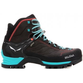 Salewa Topánky WS MTN Trainer MID GTX black/ virvidian green