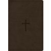 CSB Super Giant Print Reference Bible, Brown Leathertouch, Value Edition