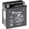 Motobaterie 12V, YTX7L, 6,3Ah, 100A, bezúdržbová MF AGM 115x72x132, YUASA originál (aktivovaná ve výrobě) M310-307