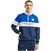 Chelsea FC Mikina Chelsea, modro-biela, 1/4 zips, našitý znak klubu