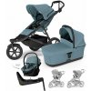 THULE Kočík 4v1 Urban Glide 3 Mid Blue s autosedačkou Maple Mid Blue, základňou a príslušenstvom 2025