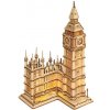 3D drevené puzzle svietiace Big Ben