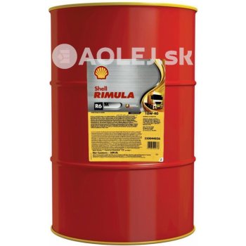 Shell Rimula R6 M 10W-40 209 l