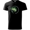 Ryba s prútom - Tričko extra veľké (5-8XL) - 5XL ( Čierna )
