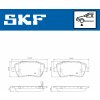 SKF Sada brzdových platničiek kotúčovej brzdy VKBP 80128 A