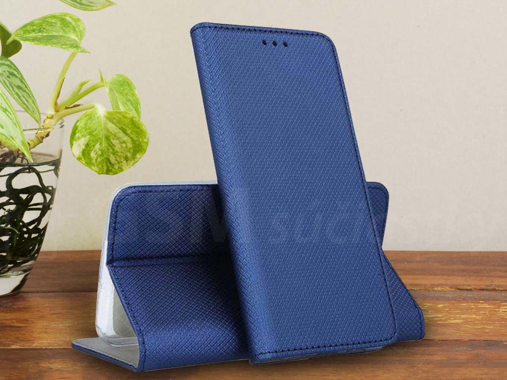 Púzdro Smart Book Huawei Y5 2018, Honor 7S Tmavo modré