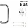 MPkovania WA - MADLO M2 WA/C-DHP ks, 300 mm, NEL - nerez lesklá