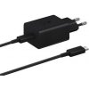 EP-T4510XBE Samsung Super Fast Charging 45W USB-C Cestovná nabíjačka Black + USB-C Dátový Kábel
