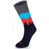 Kilpi NORS-U Unisex ponožky z merino vlny SU0804KI Tmavomodrá 39
