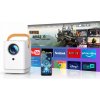 LED PROJEKTOR PRENOSNÝ SUREWHEEL Q3 WIFI FULL HD ANDROID TV 180C 4K