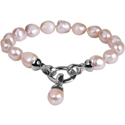 JwL Luxury Pearls náramok z pravých ružových perál JL0556