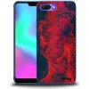 Picasee silikónový prehľadný obal pre Honor 10 - Organic red