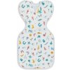 Love To Dream Zavinovačka Swaddle UP, veľkosť XS, abeceda, ETAPA 1, EcoVero