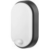 Svietidlo LED nástenné DITA OVAL B 12W CCT 1350/1700lm PIR senzor