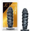 Blush Jet - XXL análne dildo (čierne)