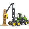 Bruder 02135 Harvestor John Deere 1270G s kládou