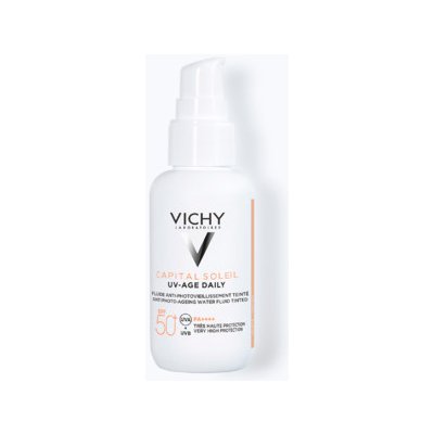Vichy capital soleil uv-age daily SPF50 tonovaný fluid 40 ml