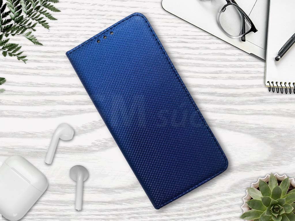 Púzdro Smart Book Knižkové Xiaomi 12 Pro 5G, 12S Pro 5G Tmavo modré
